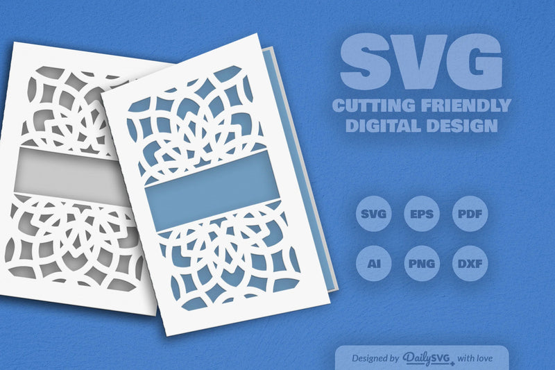 Mandala Split Papercut SVG Bundle 4 - CraftNest - Digital Crafting and Art