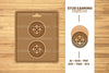 Mandala Stud Earring Lasercut SVG Bundle