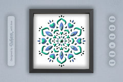 Mandala Winter Papercut SVG Bundle - CraftNest - Digital Crafting and Art