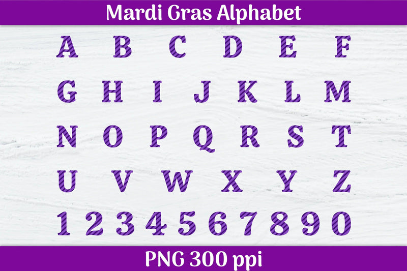 Mardi Gras Doodle Alphabet & Clipart SVG Bundle - CraftNest - Digital Crafting and Art