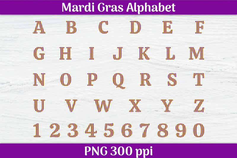 Mardi Gras Doodle Alphabet & Clipart SVG Bundle - CraftNest - Digital Crafting and Art