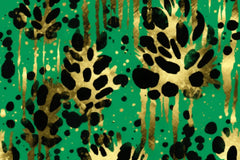 Mardi Gras Green Seamless Digital Paper - CraftNest - Digital Crafting and Art
