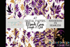 Mardi Gras Seamless Digital Paper in Purple