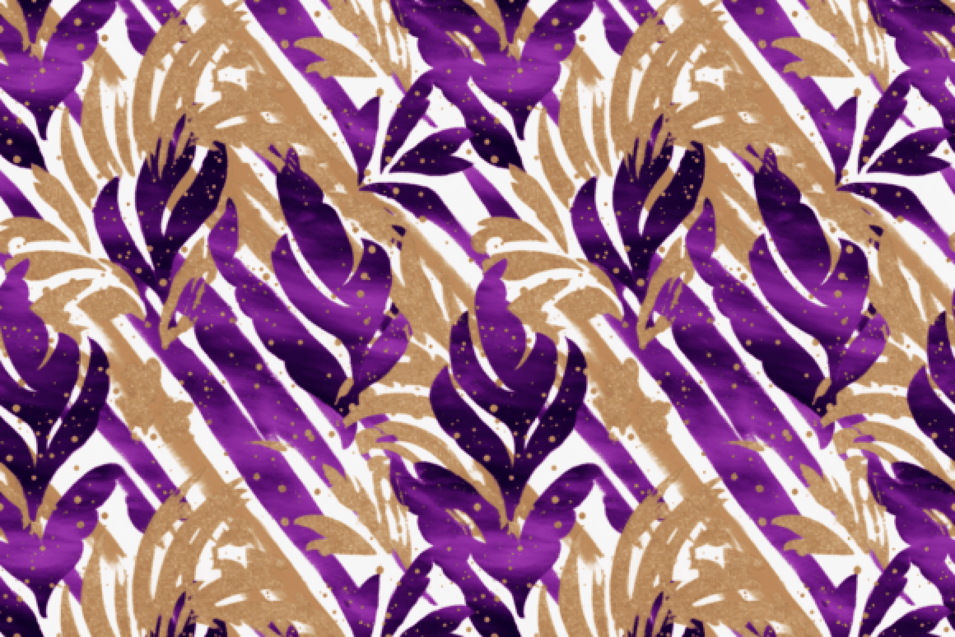 Mardi Gras Seamless Digital Paper in Purple - CraftNest - Digital Crafting and Art