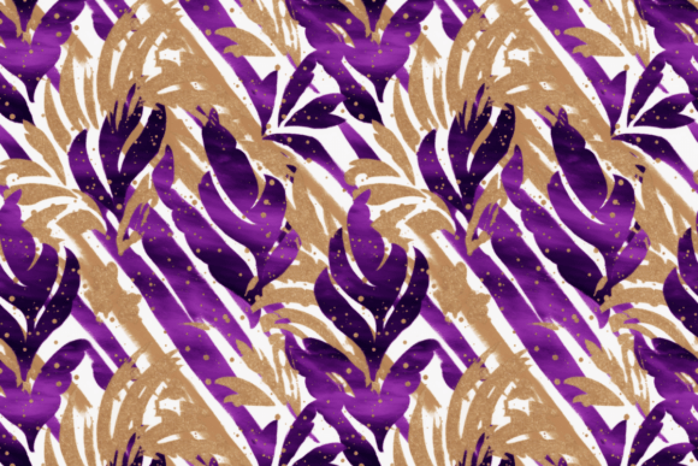 Mardi Gras Seamless Digital Paper in Purple - CraftNest - Digital Crafting and Art