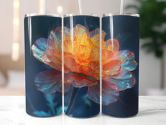 Marigolds Flowers Tumbler Wrap - CraftNest - Digital Crafting and Art