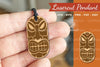 Mask Laser Cut Pendant Design Bundle