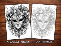 Masquerade Valentines Day Coloring Books - CraftNest