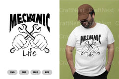 Mechanic Life Funny SVG Bundle - CraftNest - Digital Crafting and Art