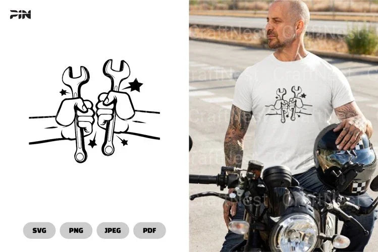 Mechanic Quotes Wrench SVG Bundle - CraftNest - Digital Crafting and Art