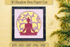 Meditation 3D Layered Paper Cut Clipart Bundle