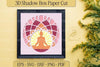 Meditation 3D Shadow Box Paper Cut Design Bundle