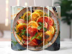Mediterranean Citrus 2 Tumbler Wrap - CraftNest - Digital Crafting and Art