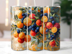 Mediterranean Citrus 3 Tumbler Wrap - CraftNest - Digital Crafting and Art