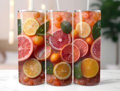 Mediterranean Citrus 1 Tumbler Wrap - CraftNest - Digital Crafting and Art