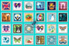 Mega 3D Shadow Box Bundle - Clipart Collection