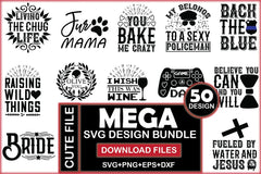 Mega SVG Bundle 8 - CraftNest - Digital Crafting and Art