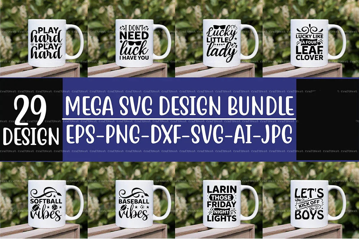 Mega Design SVG Bundle