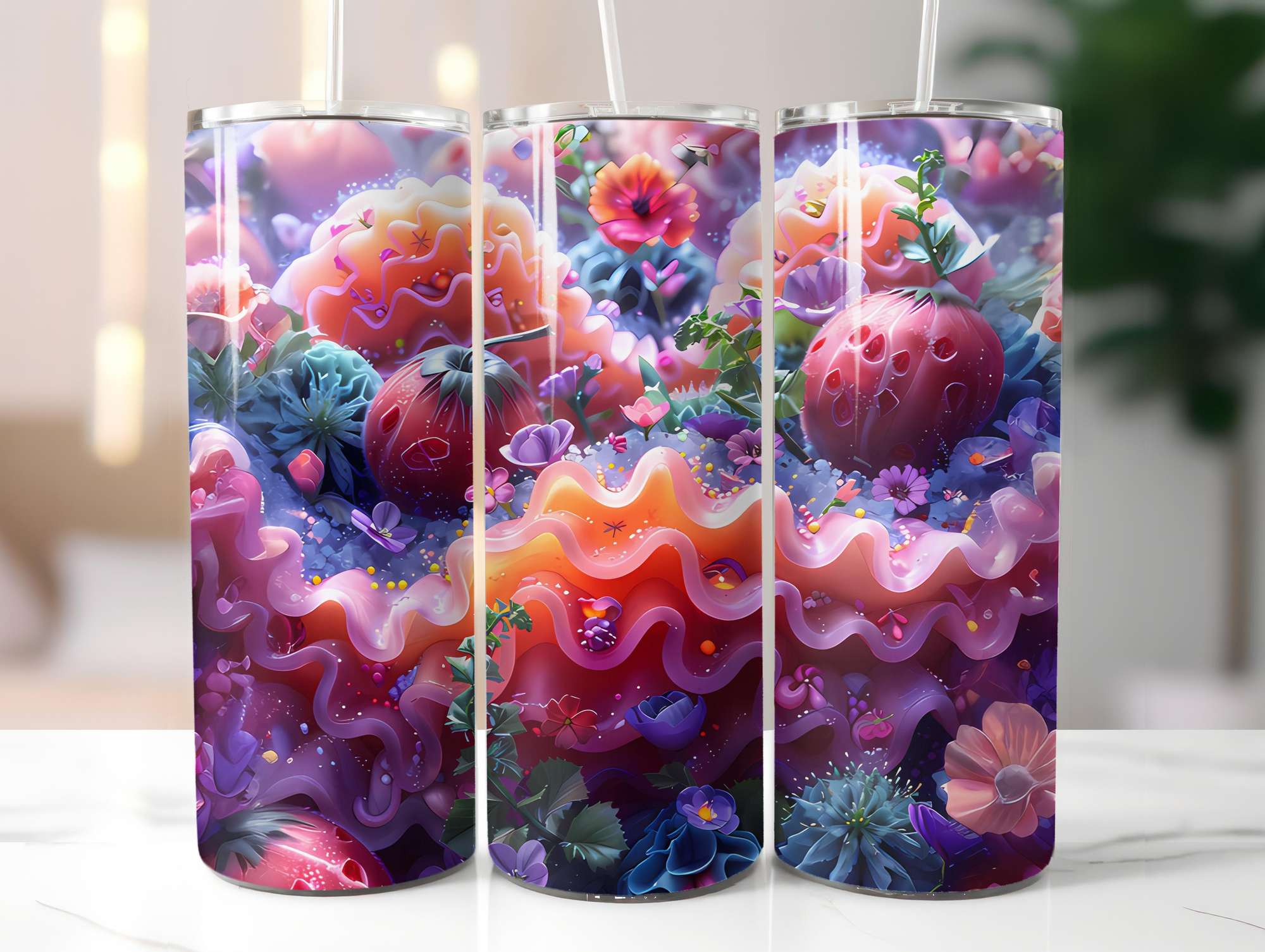 Melon Melody 3 Tumbler Wrap - CraftNest - Digital Crafting and Art