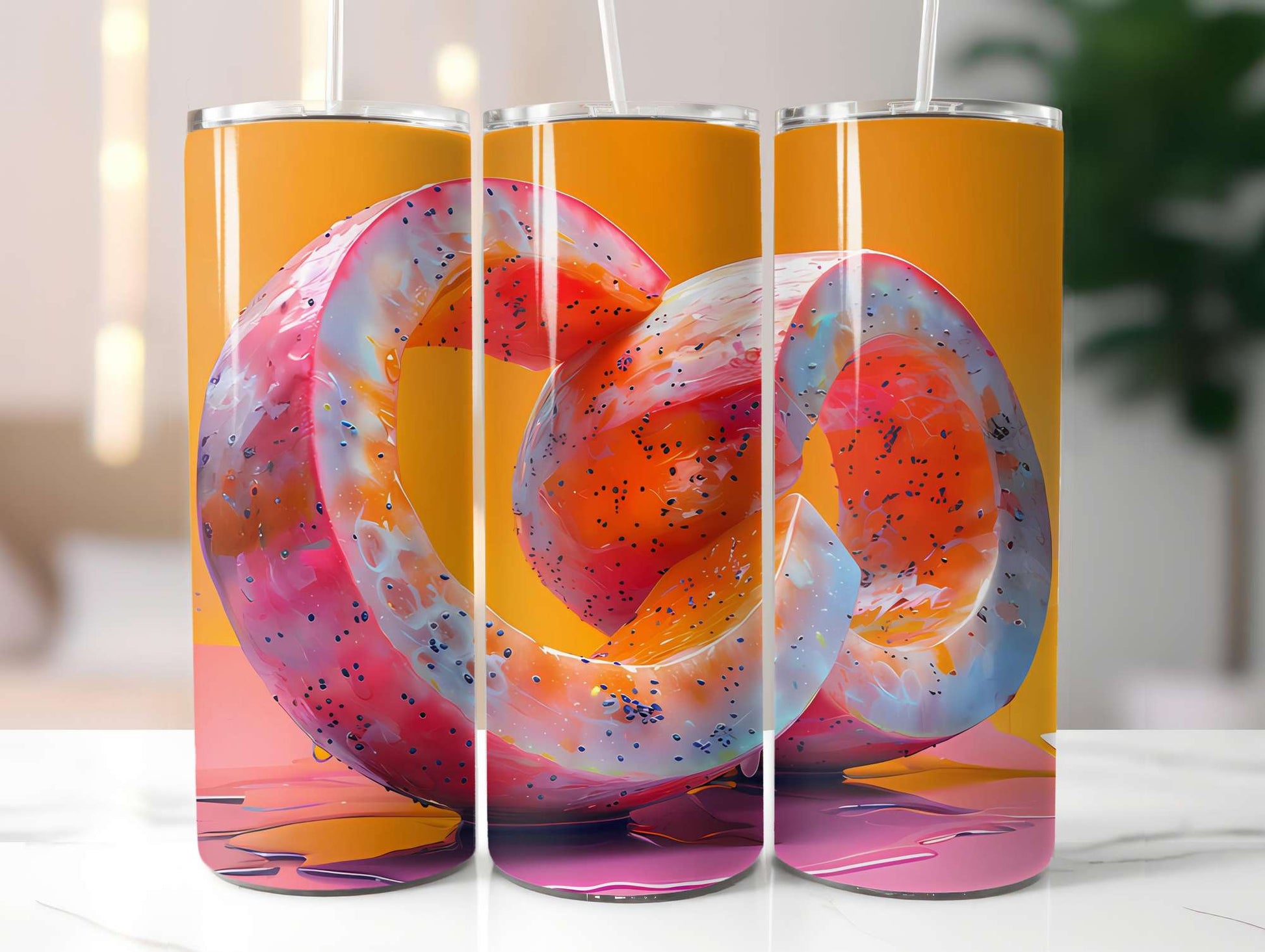 Melon Melody 3 Tumbler Wrap - CraftNest - Digital Crafting and Art