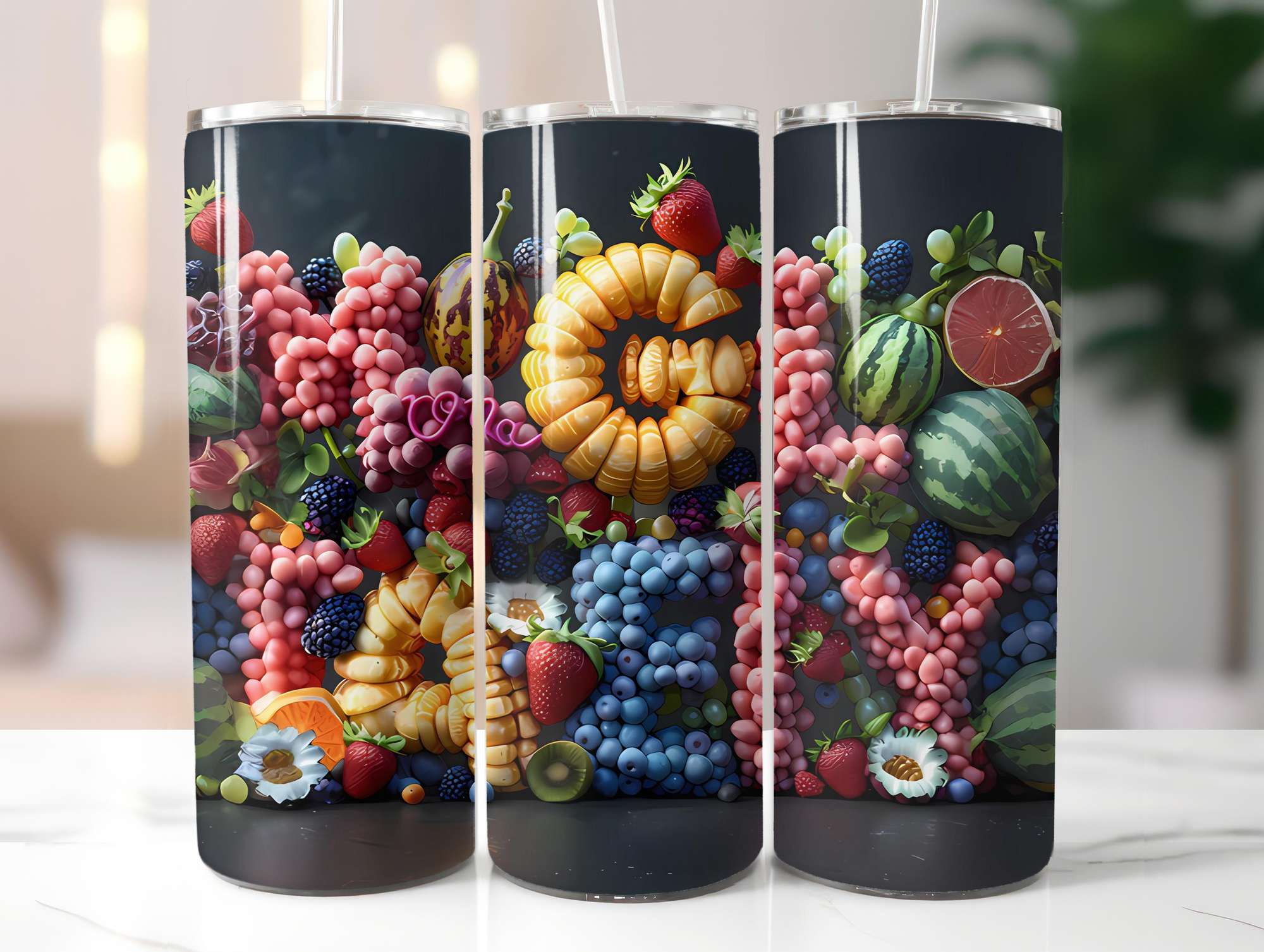 Melon Melody 5 Tumbler Wrap - CraftNest - Digital Crafting and Art