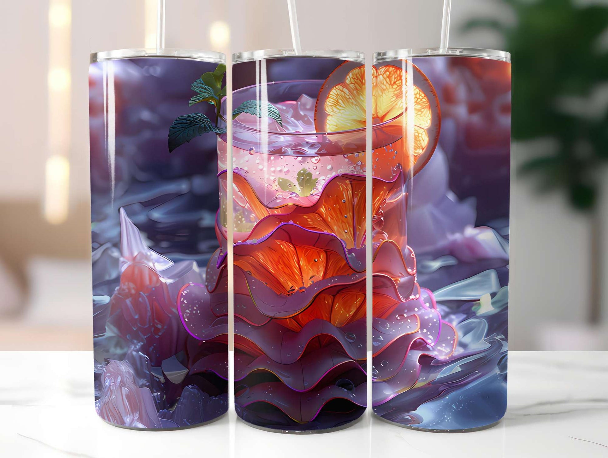 Melon Melody 3 Tumbler Wrap - CraftNest - Digital Crafting and Art
