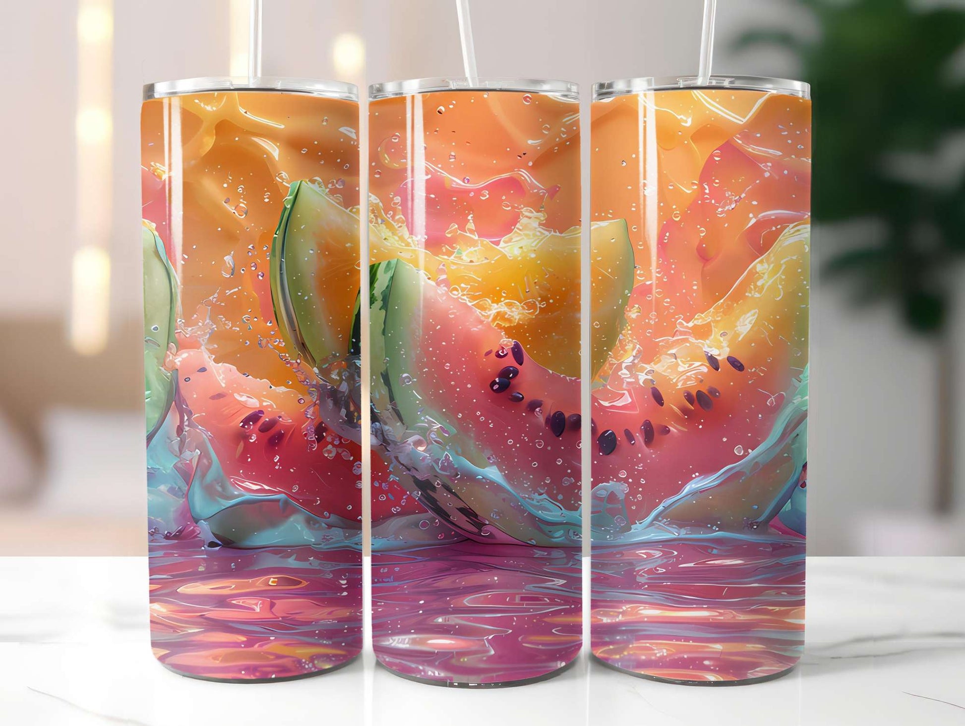 Melon Melody 3 Tumbler Wrap - CraftNest - Digital Crafting and Art