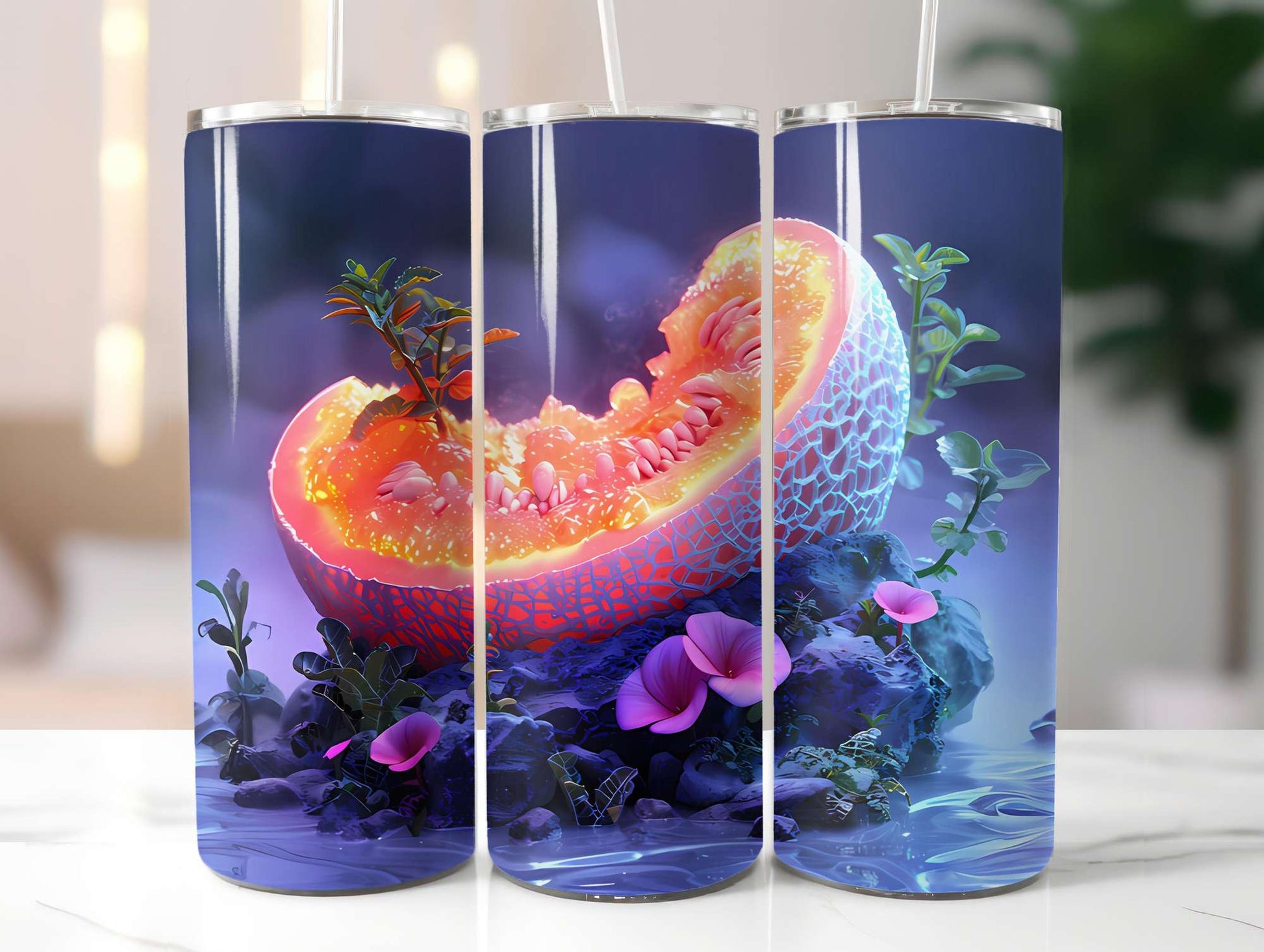 Melon Melody 7 Tumbler Wrap - CraftNest - Digital Crafting and Art