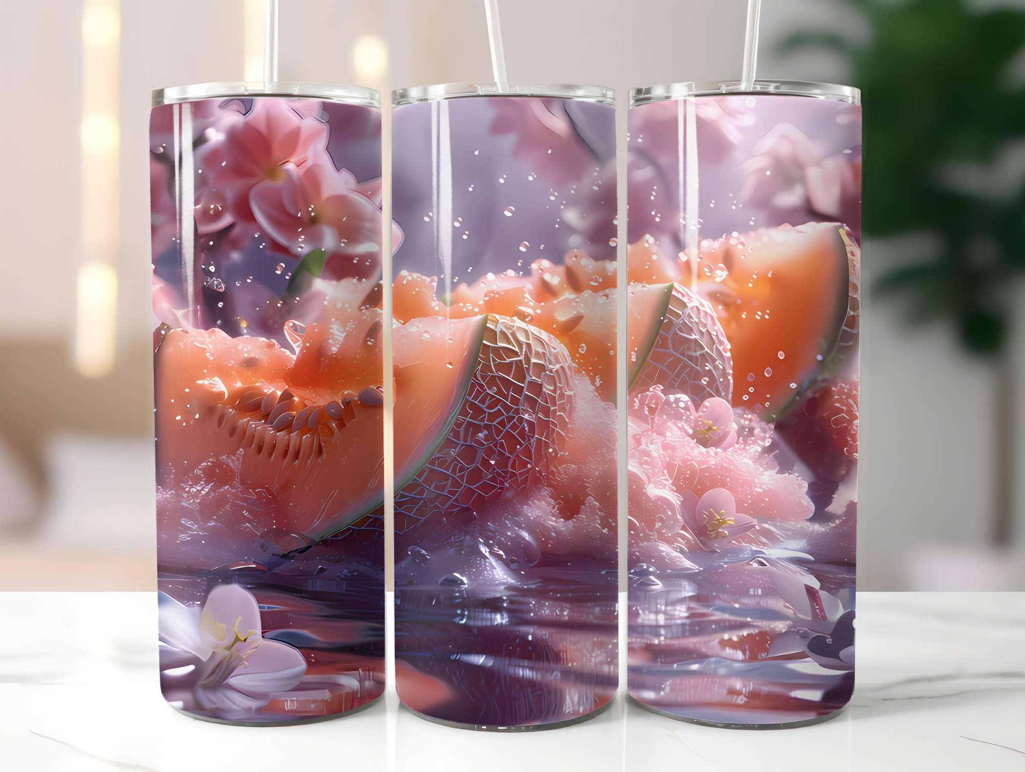 Melon Melody 5 Tumbler Wrap - CraftNest - Digital Crafting and Art