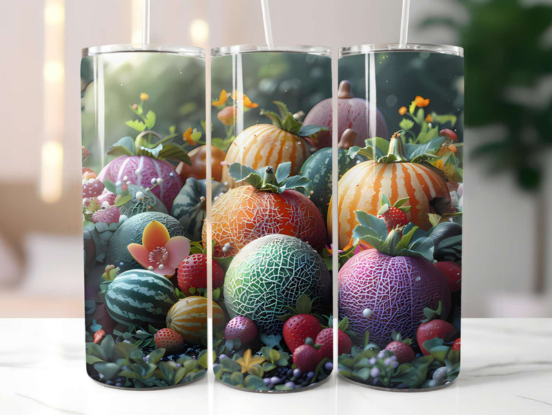 Melon Melody 8 Tumbler Wrap - CraftNest - Digital Crafting and Art
