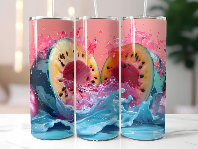 Melon Melody 4 Tumbler Wrap - CraftNest - Digital Crafting and Art