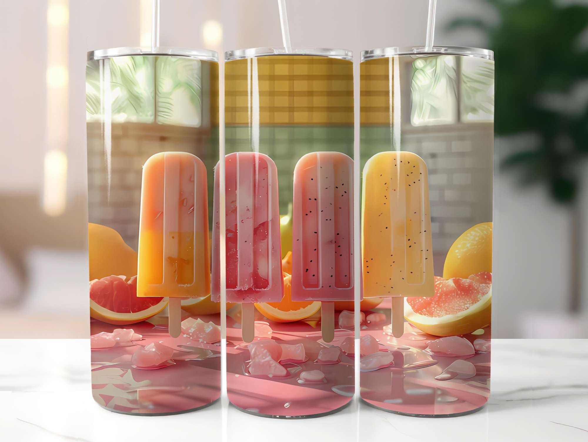 Melon Melody 4 Tumbler Wrap - CraftNest - Digital Crafting and Art
