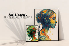 Melting - Wall Art - CraftNest - Digital Crafting and Art