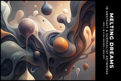 Melting Dreams - Wall Art - CraftNest - Digital Crafting and Art