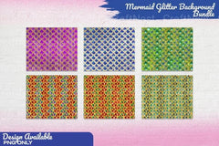 Mermaid Glitter Background - CraftNest - Digital Crafting and Art