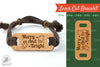 Merry and Bright Laser Cut Bracelet SVG Bundle