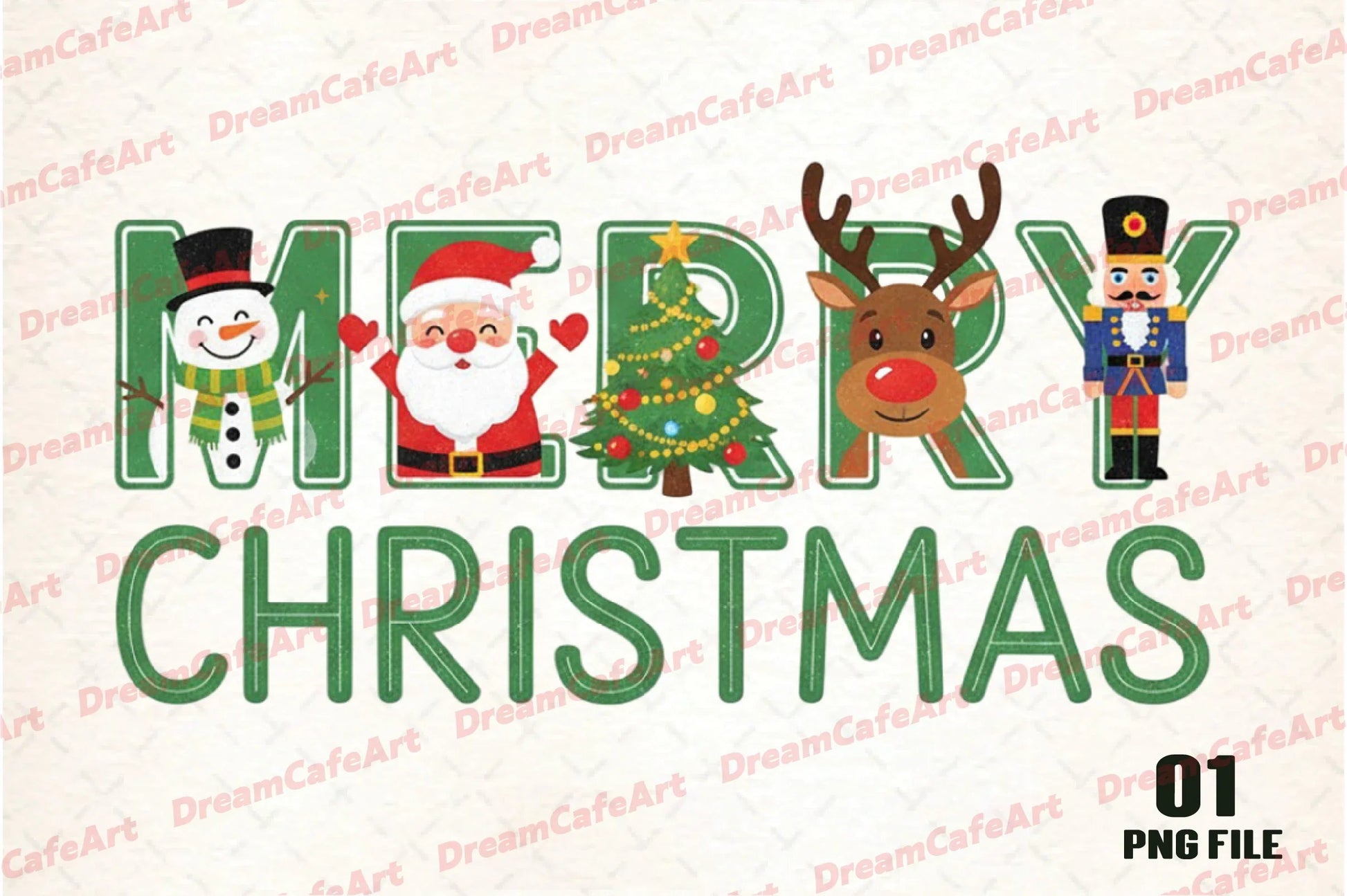 Merry Christmas & Happy New Year Clipart Bundle - CraftNest - Digital Crafting and Art