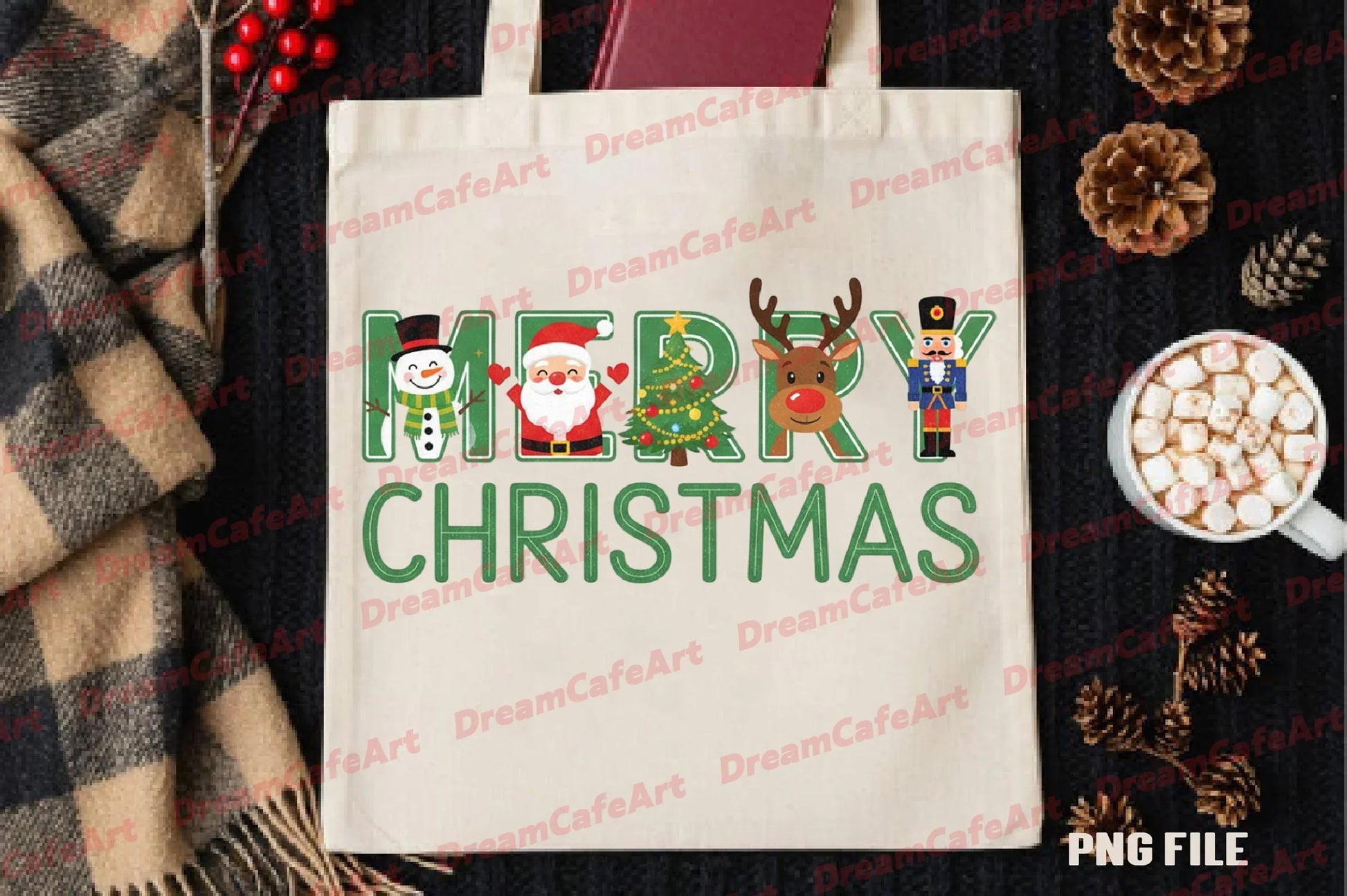 Merry Christmas & Happy New Year Clipart Bundle - CraftNest - Digital Crafting and Art