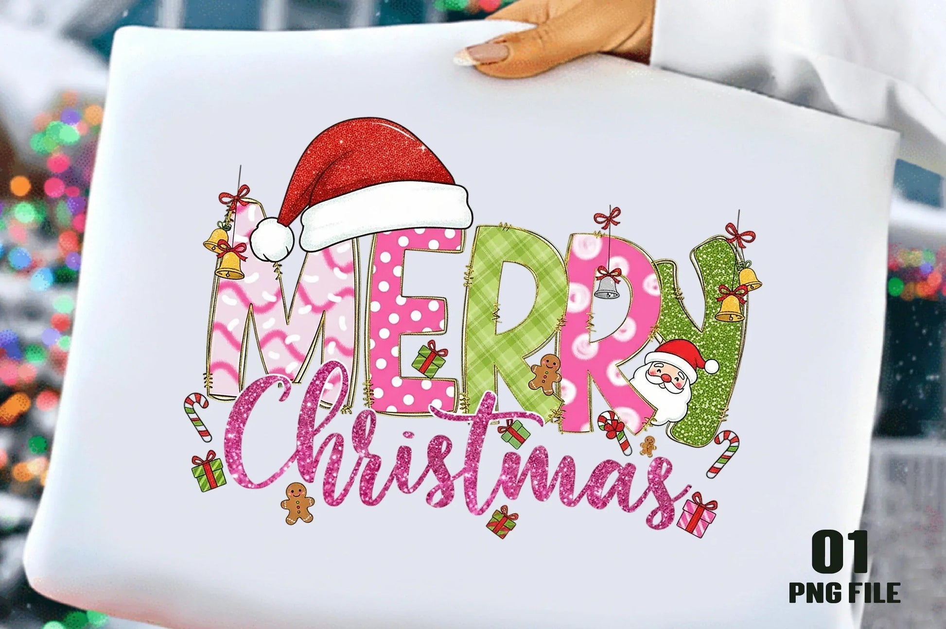 Merry Christmas Clipart Bundle - CraftNest - Digital Crafting and Art