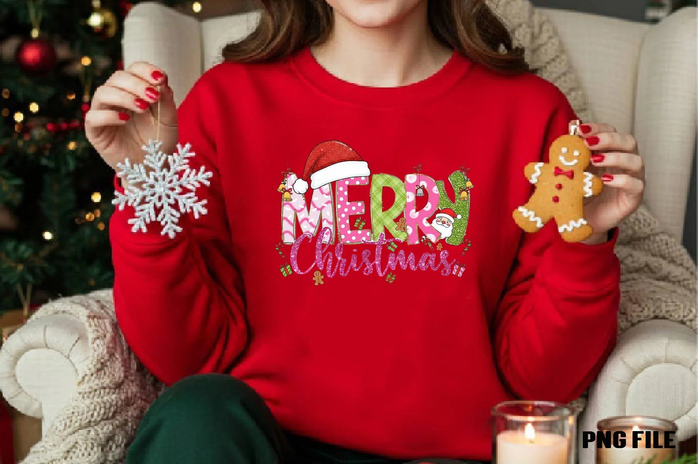 Merry Christmas Clipart Bundle - CraftNest - Digital Crafting and Art