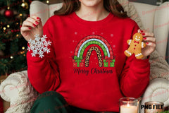Merry Christmas Rainbow Clipart Bundle - CraftNest - Digital Crafting and Art