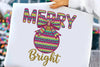 Merry & Bright Faux Yarn Christmas Clipart Bundle