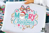Merry Christmas Santa Claus Clipart Bundle