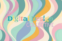 Midcentury Boho Seamless Digital Paper - CraftNest - Digital Crafting and Art