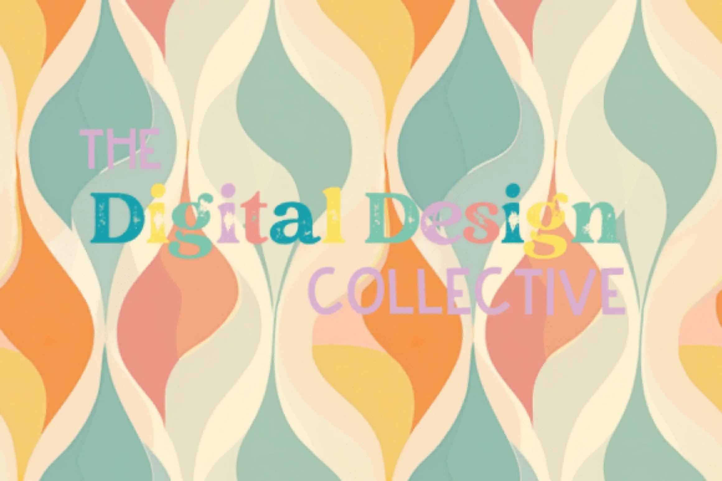 Midcentury Boho Seamless Digital Paper - CraftNest - Digital Crafting and Art