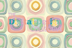 Midcentury Boho Seamless Digital Paper - CraftNest - Digital Crafting and Art