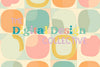 Midcentury Boho Seamless Digital Paper