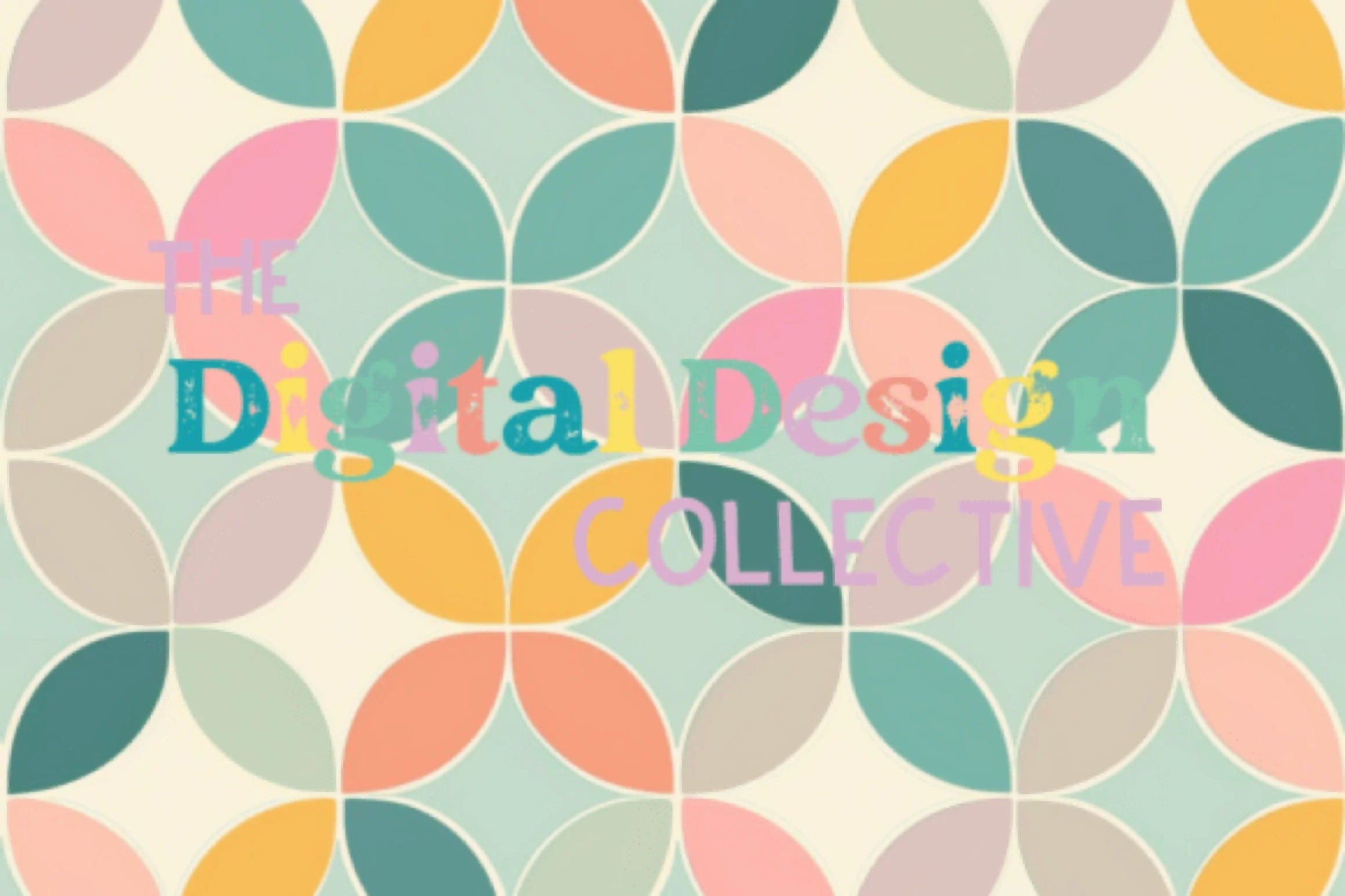 Midcentury Boho Seamless Digital Paper - CraftNest - Digital Crafting and Art