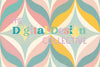 Midcentury Boho Seamless Digital Paper