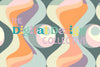Midcentury Boho Seamless Digital Paper